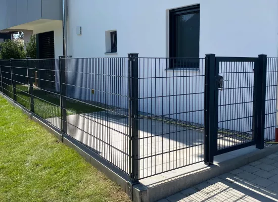 Neumontage Gartenzaun