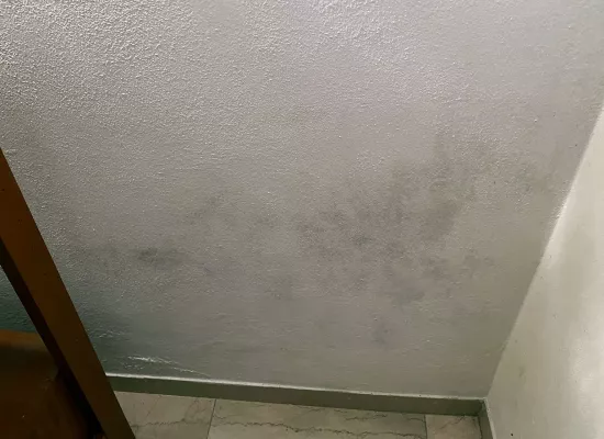 Feuchteflecken an Wand