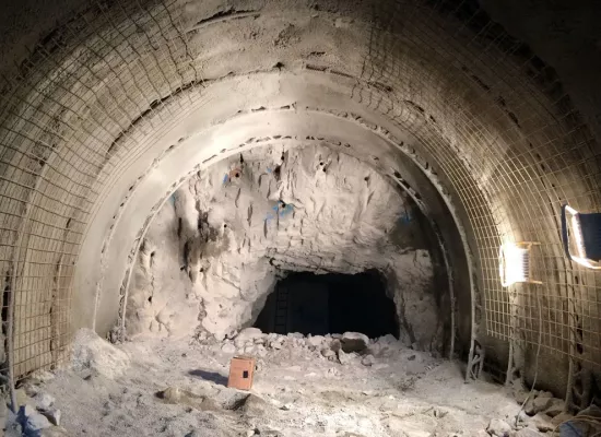 Link zum Sprengen unter Tage