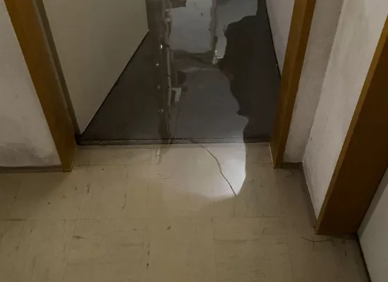 Erstmaßnahme auspumpen Keller