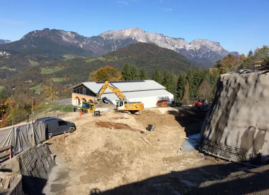 Sprengbaustelle Obersalzberg